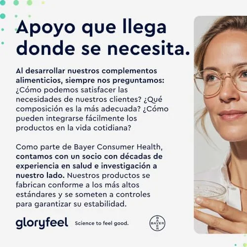 Gloryfeel ▫️ Ácido Fólico 400 Comprimidos (+1 ano) - 400 µg de vitamina B9 - Altamente concentrado e com excelente bioatividade - Sistema imunitário e células sanguíneas* - Vegano, sem aditivos e testado em laboratório 6