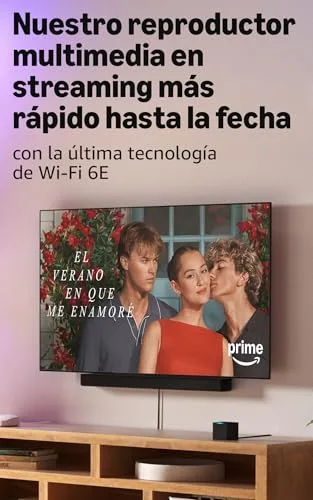 Amazon ▫️ Fire TV Cube (última geração) | Leitor multimédia de streaming com controlo por voz através da Alexa, Wi-Fi 6E e Ultra HD 4K; encontra séries mais rapidamente com o Alexa+ 7