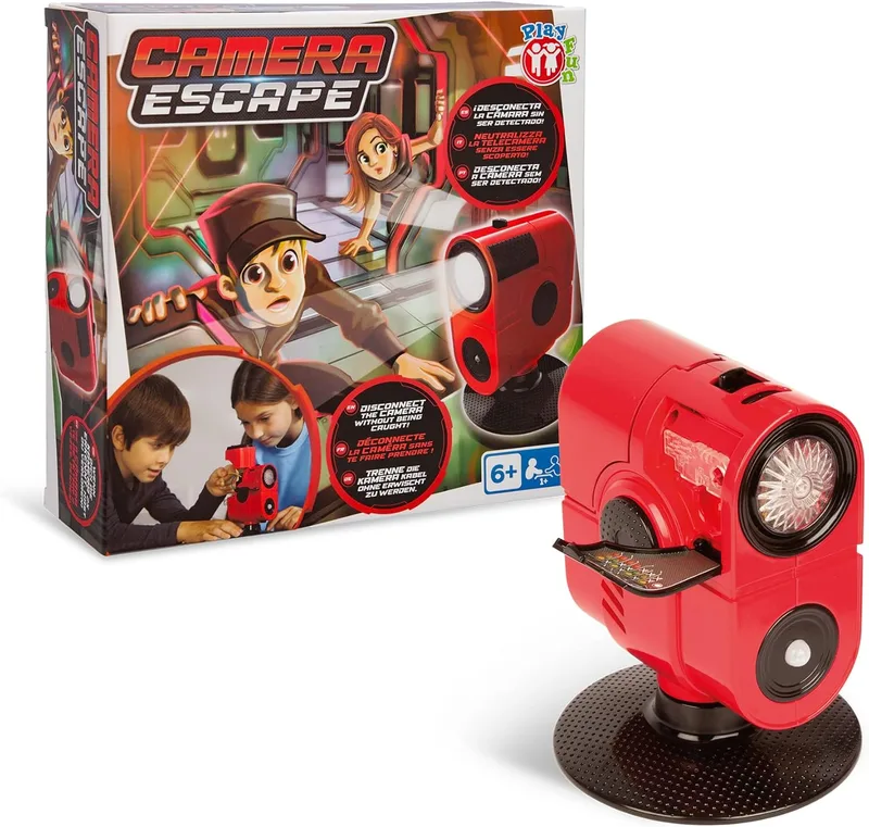 PLAY FUN BY IMC TOYS ▫️ Camera Escape, Jogo Divertido de Espião e Agente Especial, Brinquedo Divertido para Meninos e Meninas com mais de 6 anos