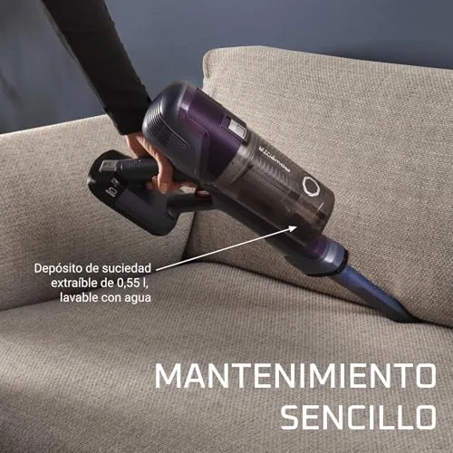 Rowenta ▫️ X-Pert 6.60, Aspirador de vassoura sem fio, Lilás 4