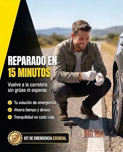 NOOGUI ▫️ Kit Antifuros para Automóvel, 15 tubos de enchimento, 2 ferramentas em T, luvas e x-ato 2