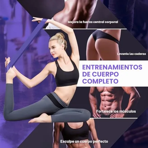 Fokky ▫️ Elásticos de Musculação [Conjunto de 5], Látex Natural 4