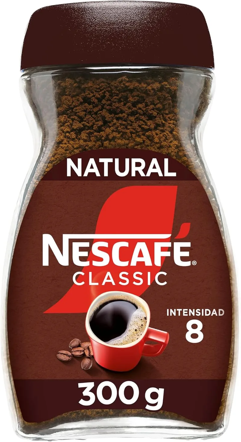 Nescafe ▫️ NESCAFÉ CLASSIC Café Solúvel Natural, frasco de 300 g