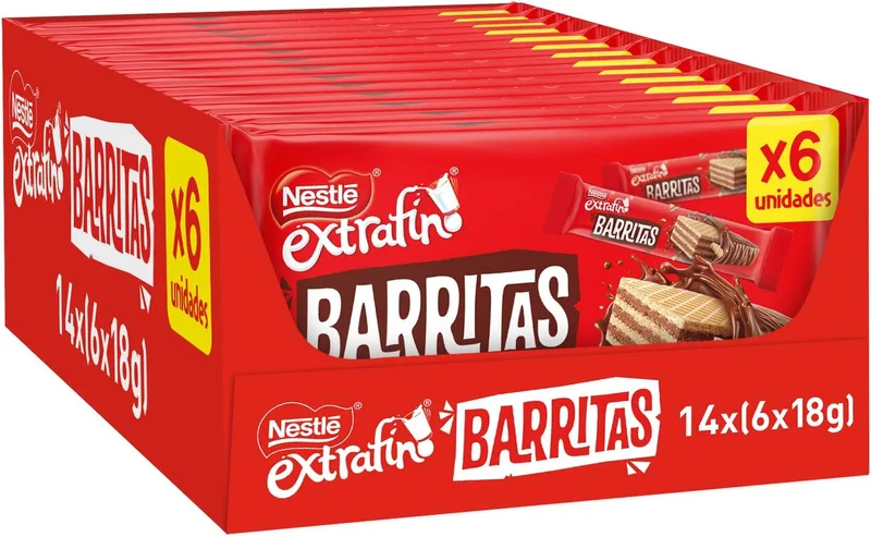 EXTRAFINO ▫️ NESTLÉ EXTRAFINE MP 14 Barras (6x18g)