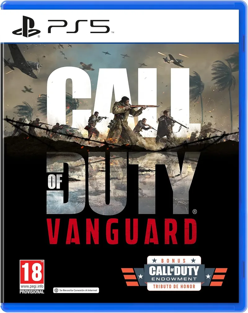 Xbox ▫️ PlayStation - Call of Duty: Vanguard (Disco físico para PS5)