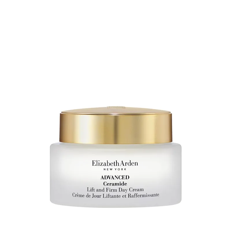 Elizabeth Arden Advanced Ceramide, Creme Anti-Idade, com Ceramida e Extrato de Edelweiss, Alisa as Rugas, Dá Firmeza, Hidrata e Suaviza a Pele, Textura em Gel, Tratamento de Dia 50 ml
