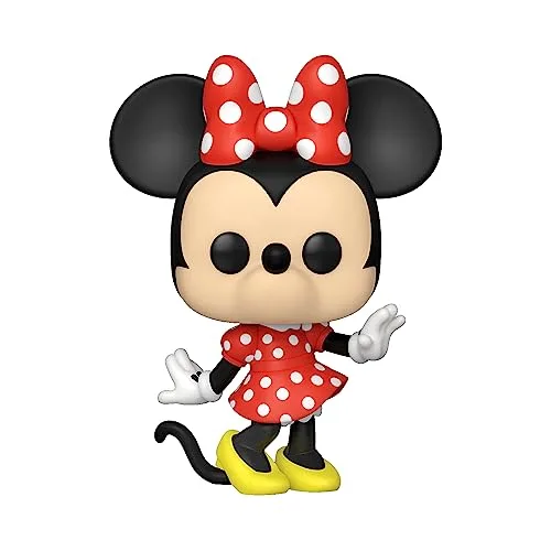 Funko ▫️ POP! Disney: Classics - Minnie Mouse - Figuras em miniatura colecionáveis para exposição - Ideia para presente - Produtos oficiais - Brinquedos para crianças e adultos - Boneco para colecionadores 2