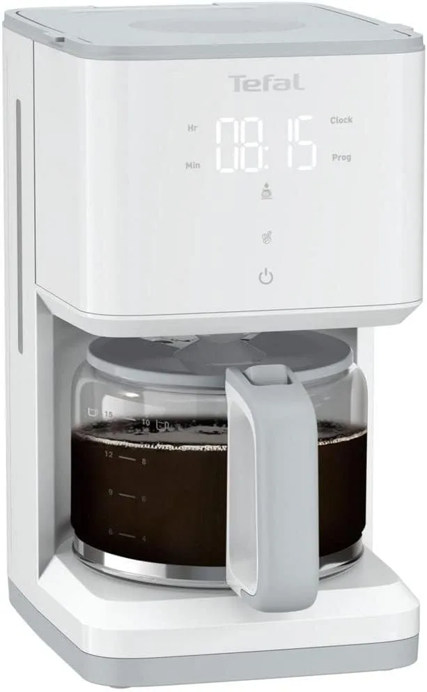 Tefal ▫️ Sense CM693110 - Cafeteira eléctrica programável (1000 W), cor branca