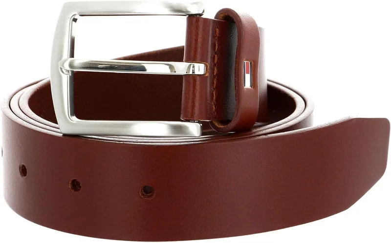 Tommy Hilfiger ▫️ Cinto para homem Novo Cinto Denton 3.5 Cinto de couro