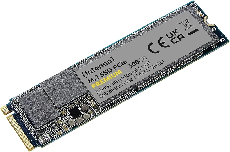Intenso ▫️ 3835450 SSD Premium de 500 GB PCIe Gen 3x4