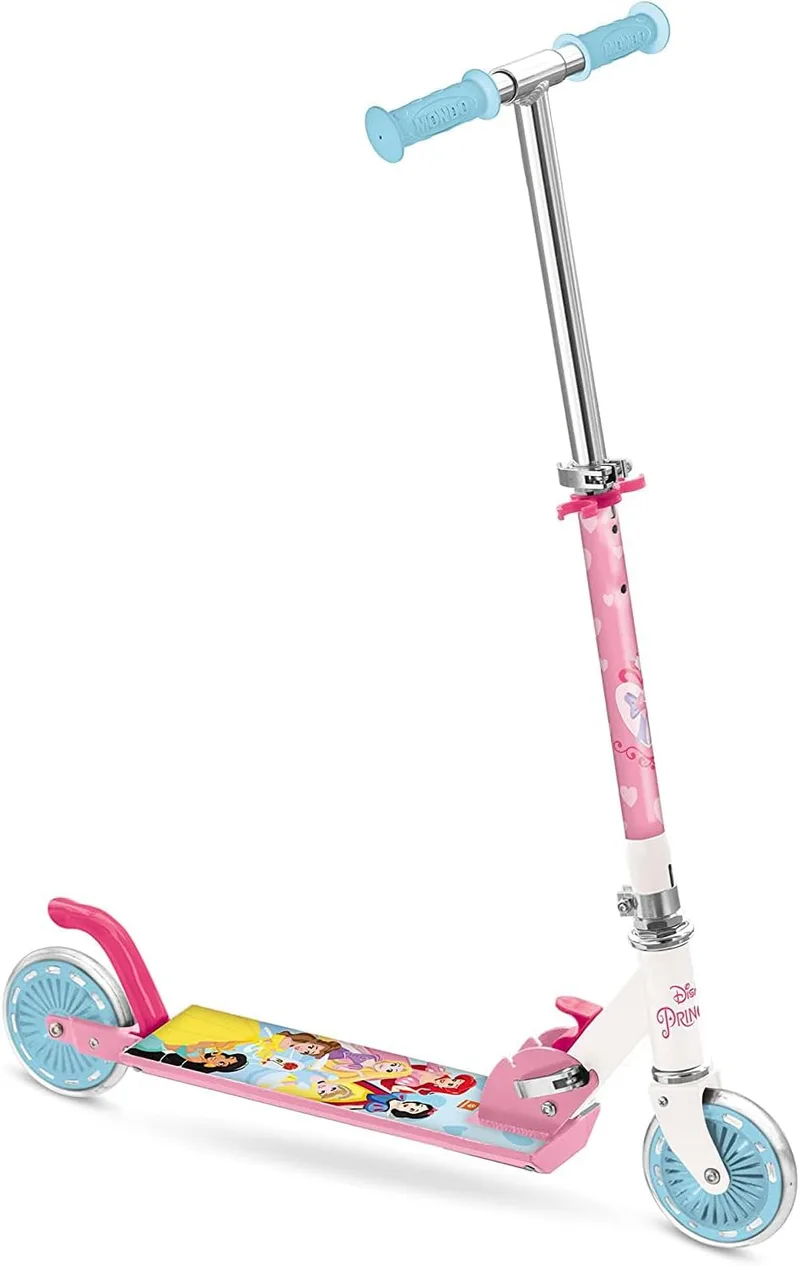 Mondo ▫️ Toys - Alu Scooter PRINCESS - Patinete infantil de alumínio com 2 rodas - Guiador ajustável - 28014
