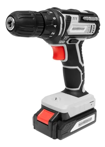 Mannesmann ▫️ M17578 Brothers - Maleta de ferramentas com chave de fendas sem fios, 20 V 3