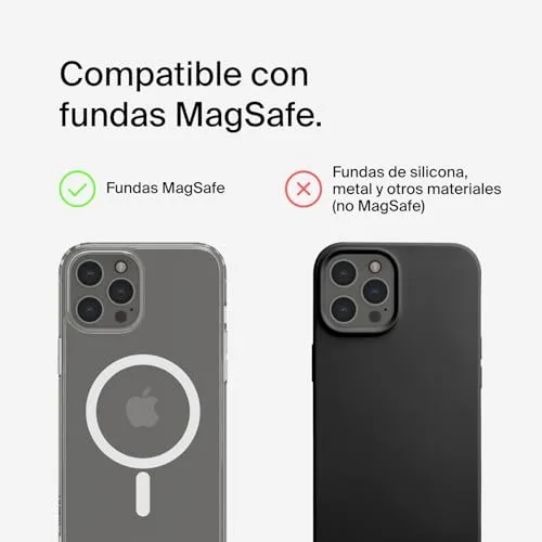 Belkin ▫️ Carregador magnético para carro BoostCharge com suporte, compatível com smartphones com MagSafe, a série iPhone 17, iPhone Air, iPhone 16 e Pixel (cabo incluído) 6