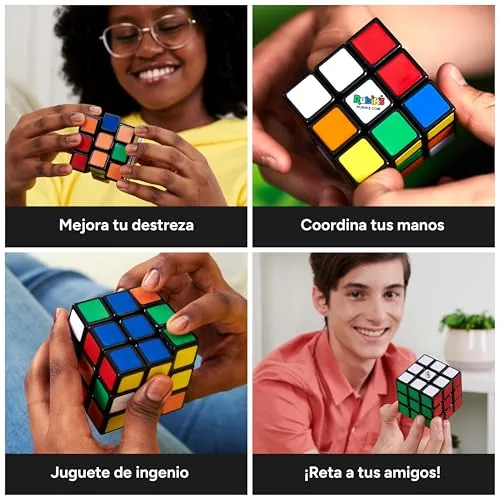 Rubik's ▫️ Cubo de Rubik Oficial 3x3: Rápido e Ágil. Desafia a tua mente. A partir dos 8 anos 5