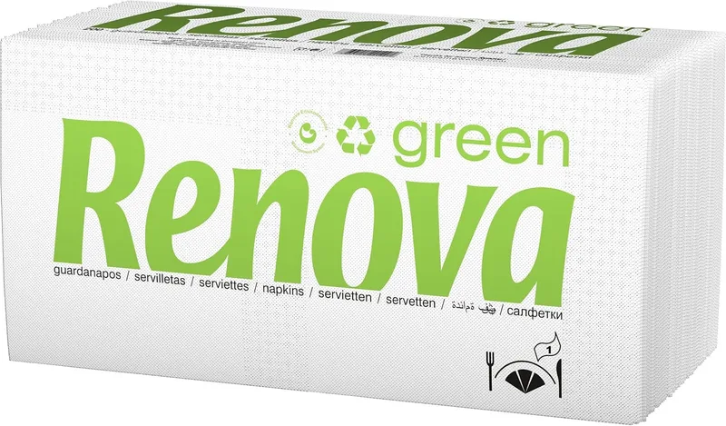 RENOVA ▫️ Toalhas de mesa Renovagreen, 200 toalhas de mesa, papel reciclado