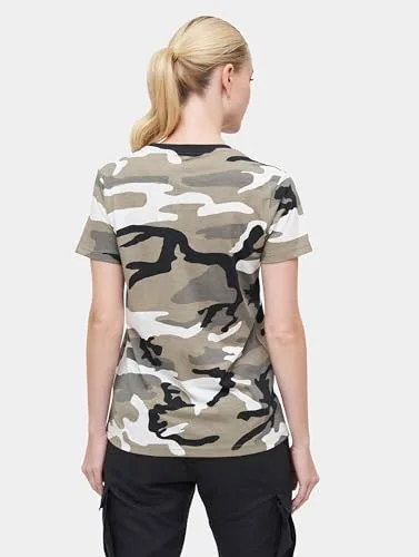 Brandit ▫️ Camiseta para mulher Camiseta preta 100% algodão Corte regular 2