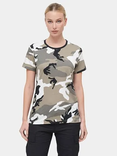Brandit ▫️ Camiseta para mulher Camiseta preta 100% algodão Corte regular 3
