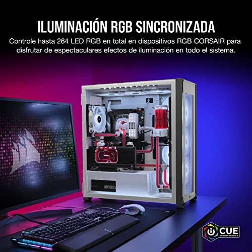 Corsair ▫️ iCUE COMMANDER CORE XT, controlador digital de iluminação RGB e velocidade das ventoinhas (até 6 ventoinhas PWM e 264 LEDs RGB, modo zero RPM, monitorização da temperatura) Preto (CL-9011112-WW) 4