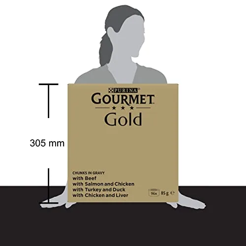 Gourmet ▫️ Gold Petiscos em Molho - Comida húmida para gatos 96x85 g 5