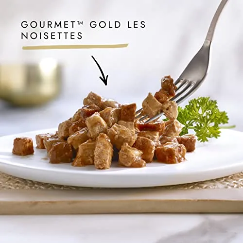 Gourmet ▫️ Gold Petiscos em Molho - Comida húmida para gatos 96x85 g 6
