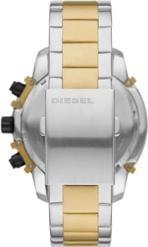 Diesel ▫️ Relógio Griffed para homem, movimento de quartzo/cronógrafo com bracelete em silicone, aço inoxidável ou pele 3