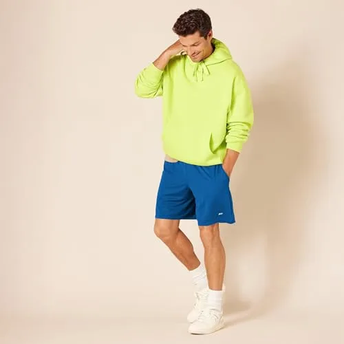 Amazon Essentials ▫️ Calções Desportivos de Basquetebol, Largos, Cintura Elástica, Respiráveis, Absorventes de Humidade para Homem, Conjunto de 2 6