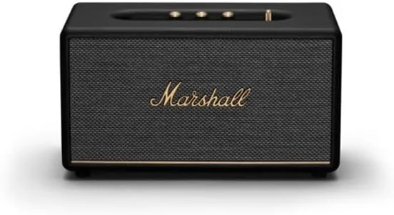 Marshall ▫️ Altifalante Bluetooth Stanmore III, Preto