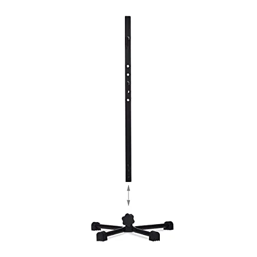 Relaxdays ▫️ Suporte de parede para bicicletas, dobrável, ajustável, até 25 kg, suporte para bicicletas na garagem ou na cave, preto e prateado, ferro, 63,5 x 32 x 35 cm 6