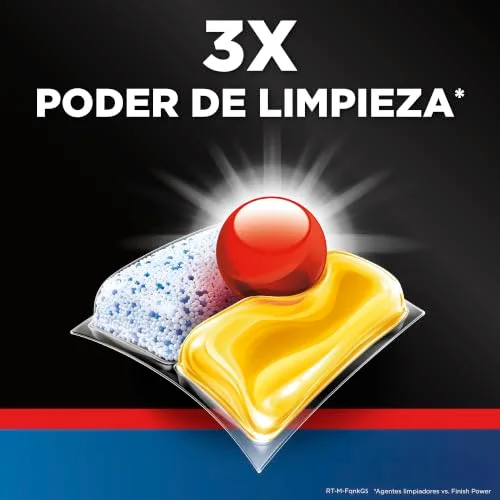 Finish ▫️ Ultimate Infinity Shine Pastilhas para máquina de lavar louça com aroma a limão - 80 3