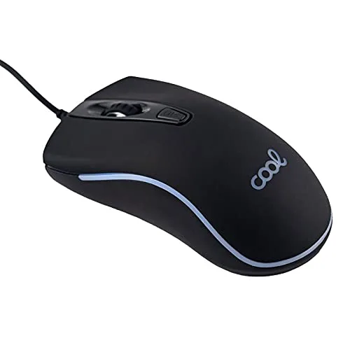 Cool ▫️ Acessórios Fixes para Smartphones e Tablets: Rato USB para Jogos (Com Iluminação) Kansas Preto 3