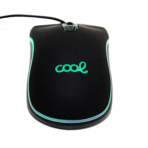 Cool ▫️ Acessórios Fixes para Smartphones e Tablets: Rato USB para Jogos (Com Iluminação) Kansas Preto 5