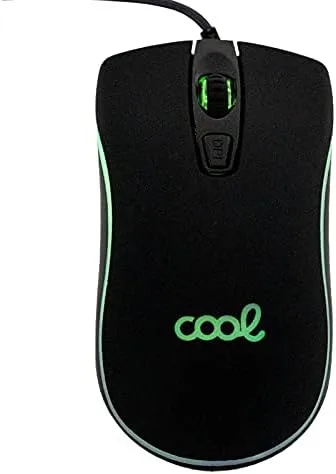 Cool ▫️ Acessórios Fixes para Smartphones e Tablets: Rato USB para Jogos (Com Iluminação) Kansas Preto