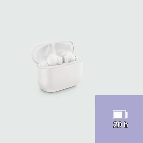 Energy Sistem ▫️ Auscultadores True Wireless Style 2 (True Wireless Stereo, BT 5.0, graves profundos, estojo de carregamento) (Branco) 3