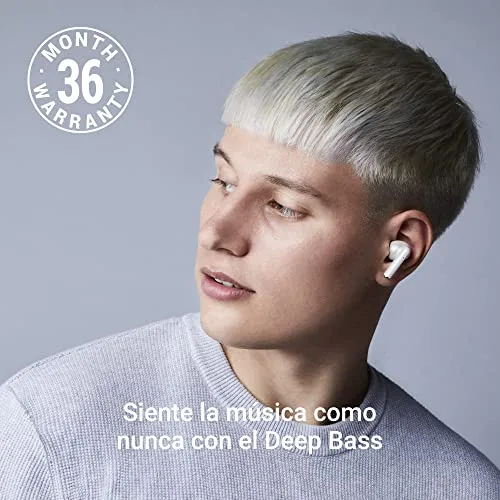 Energy Sistem ▫️ Auscultadores True Wireless Style 2 (True Wireless Stereo, BT 5.0, graves profundos, estojo de carregamento) (Branco) 6