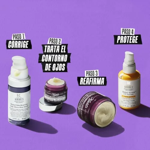 Kiehl's ▫️ Retinol Skin-Renewing Daily Micro-Dose Treatment, sérum antienvelhecimento reafirmante para uma pele uniforme e jovem, suaviza as rugas e refina a textura da pele 4