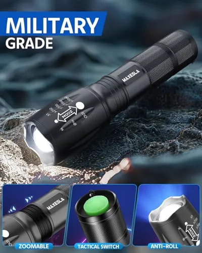 Maxesla ▫️ Lanterna LED de Alta Potência - Mini Lanterna de Mão Potente 2