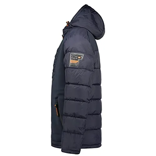 Geographical Norway ▫️ Beachwood Men - Casaco para homem resistente ao vento - Casaco acolchoado e quente - Casaco com forro impermeável no exterior 3