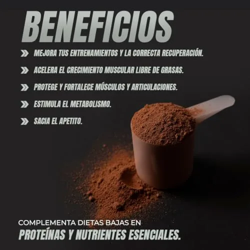Healthy FUSION ▫️ Whey Protein | Proteína pura com colagénio, magnésio e vitamina B6 | 43 g de proteína + 9 g de BCAA | Melhora os teus treinos, aumenta a massa muscular e fortalece as articulações | 1 kg 3