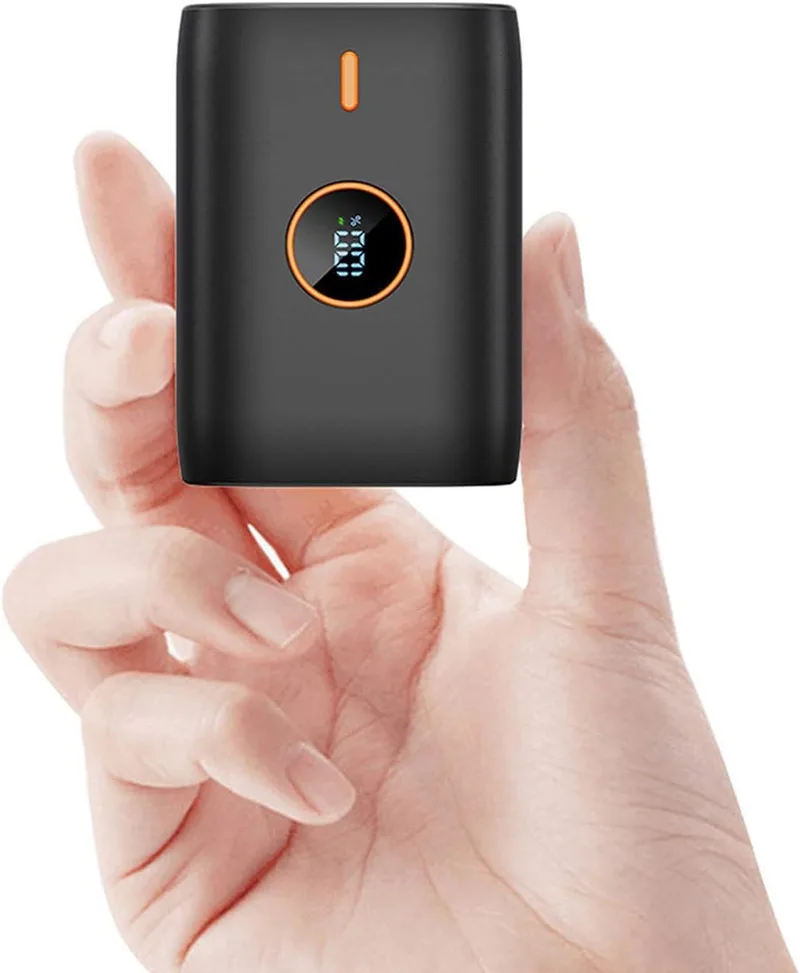 Bogseth ▫️ Bateria externa de carregamento rápido 10000mAh, banco de potência PD 22.5W com ecrã LED, mini bateria externa para telemóvel com USB C, adequada para iPhone, Samsung, Xiaomi, etc.