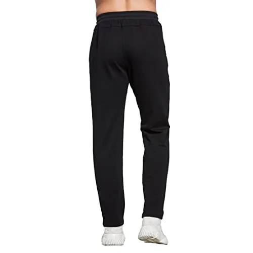 ZOXOZ ▫️ Calças desportivas Calças casuais para homem Calças de fato de treino em algodão com cintura elástica 2