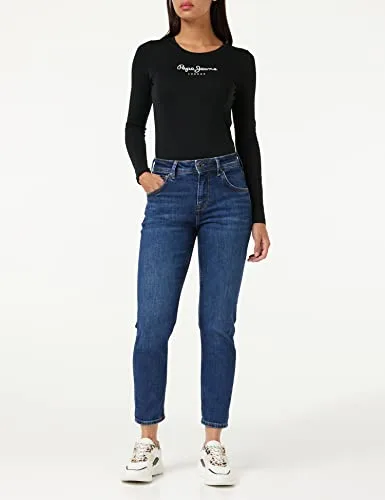 Pepe Jeans ▫️ Violet - Calças de ganga para mulher 3