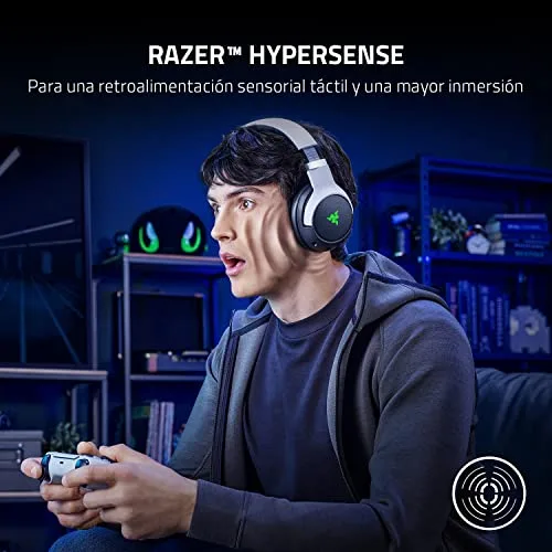 Razer ▫️ Auscultadores de gaming Kaira Pro brancos para a PlayStation 3