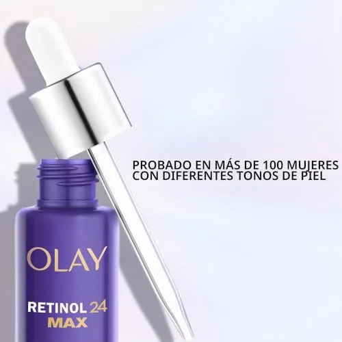 Olay ▫️ Serums Retinol24 Max +40% Soro Noturno Ultra Suavizante Sem Fragrância - (4560) 6