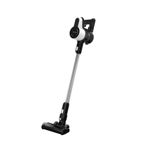 Grundig ▫️ VCP 4130 - Aspirador a bateria 2 em 1, 2 níveis de potência de sucção, motor de 110 W, bateria de iões de lítio de 21,6 V, capacidade de recolha de pó de 550 ml, até 45 minutos de 2