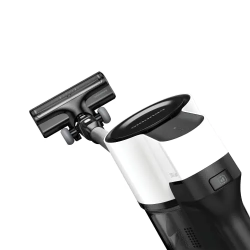 Grundig ▫️ VCP 4130 - Aspirador a bateria 2 em 1, 2 níveis de potência de sucção, motor de 110 W, bateria de iões de lítio de 21,6 V, capacidade de recolha de pó de 550 ml, até 45 minutos de 5