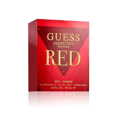 GUESS ▫️ Seductive Red, Eau de Toilette, Perfume para Homem, Oriental com Baunilha, Perfume Elegante de Longa Duração 3
