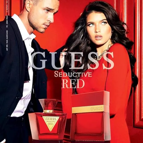 GUESS ▫️ Seductive Red, Eau de Toilette, Perfume para Homem, Oriental com Baunilha, Perfume Elegante de Longa Duração 7