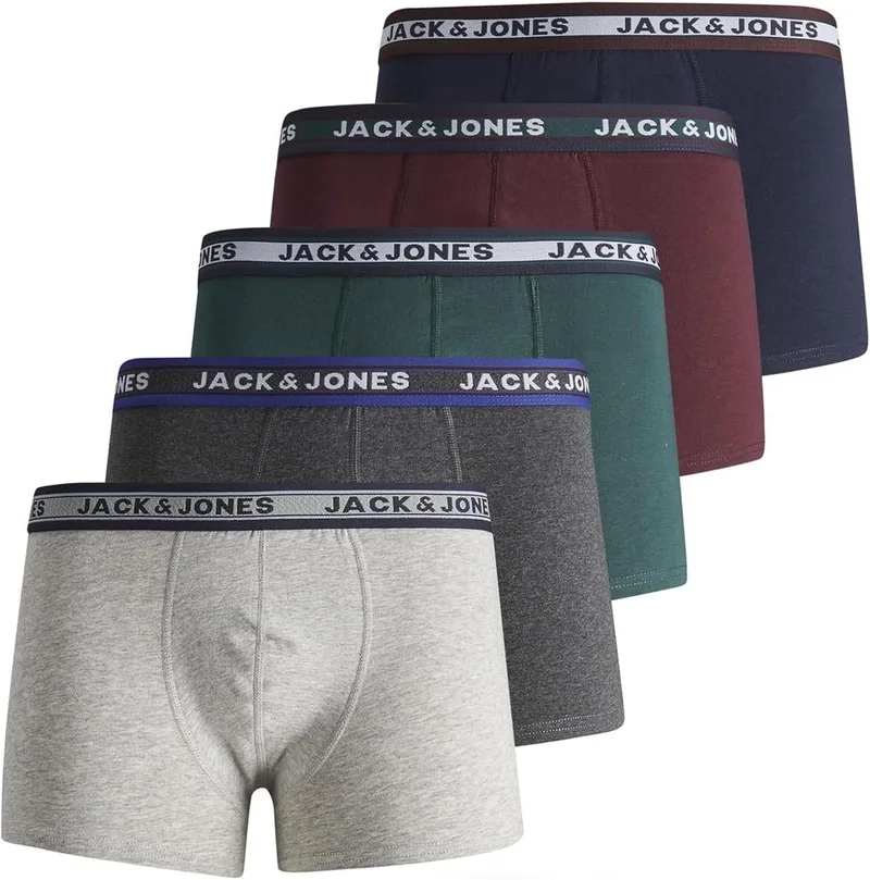 JACK & JONES ▫️ Conjuntos de calções, embalagem de 5 peças, Junior