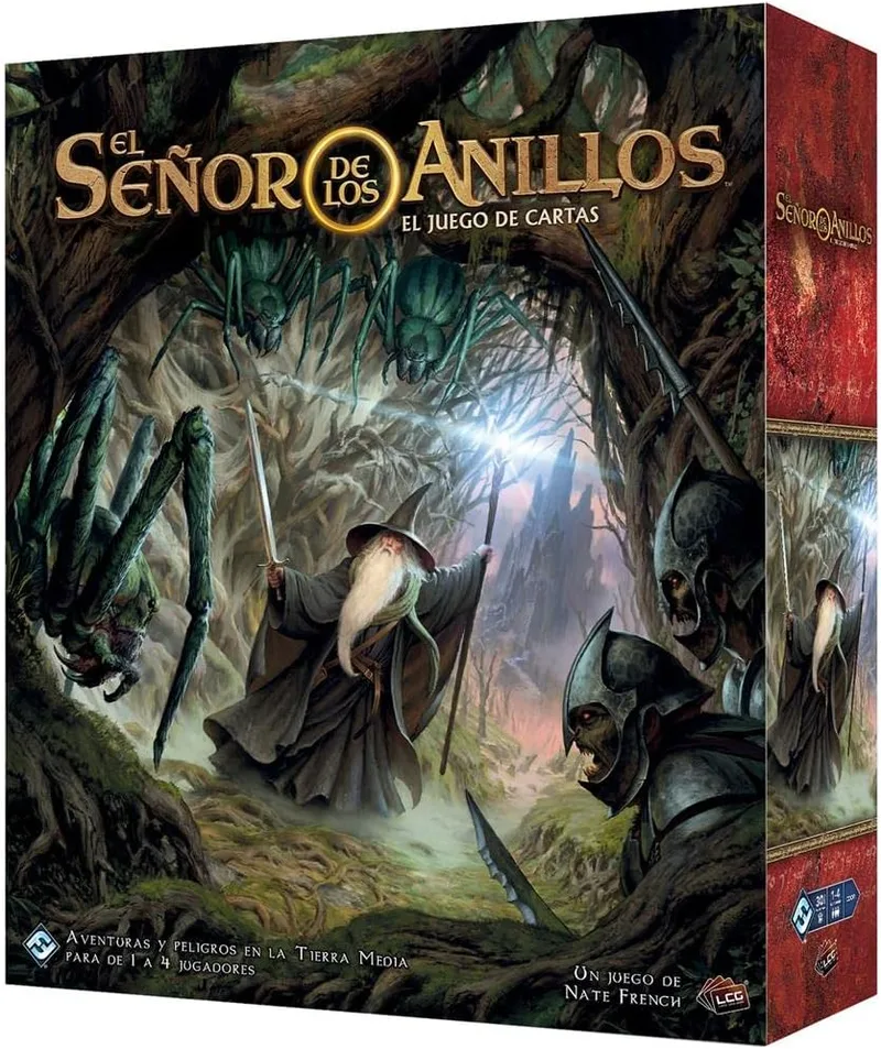 Asmodee ▫️ Fantasy Flight Games | The Lord of the Rings Basic Box Set Revised Edition | Jogo de cartas de aventura cooperativo | Idade 14+ | 1 a 4 jogadores | 30 minutos por jogo | Inglês