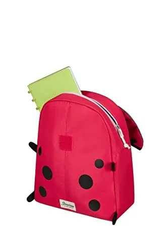 Samsonite ▫️ Happy Sammies Eco - Mochila para crianças S+, 32 cm, 11 L, Vermelha (Ladybug Lally) 5